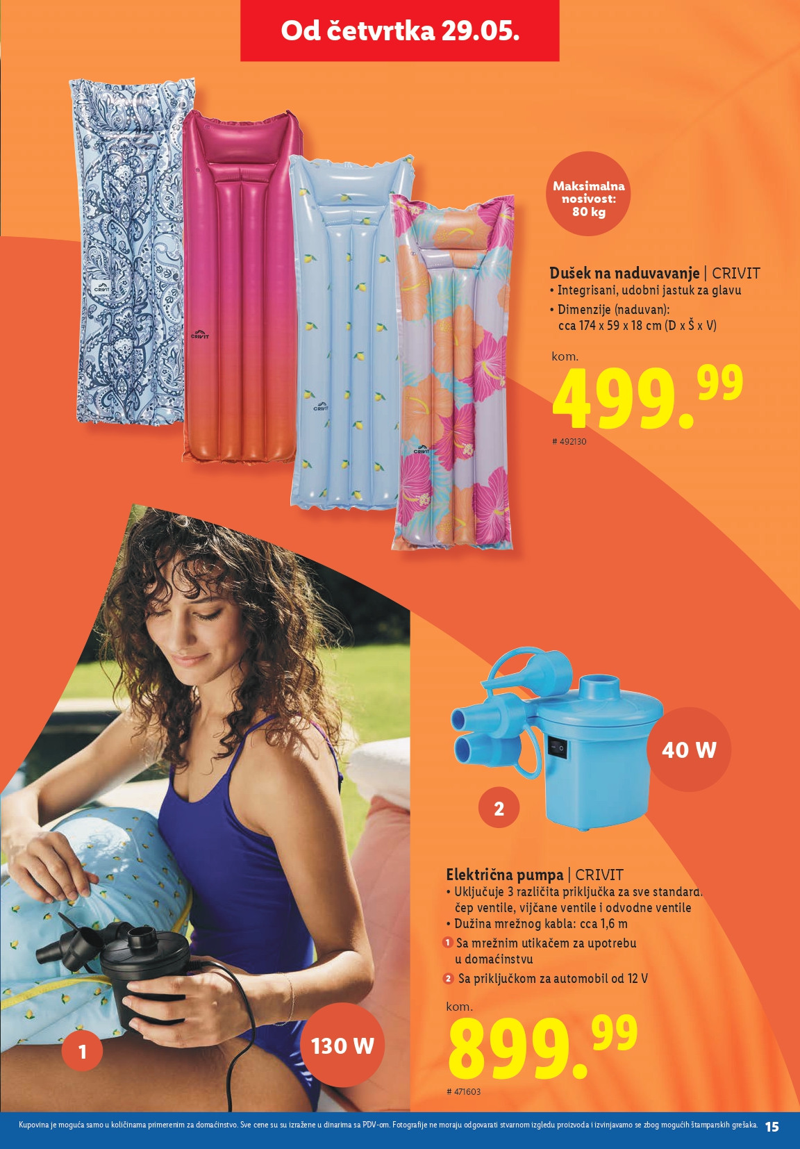 Lidl katalog LETO JE TU 29.5.2025- isteka zaliha