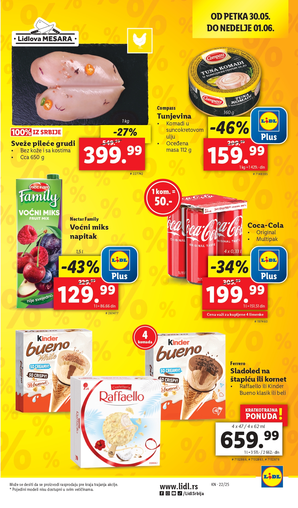 Lidl katalog NEPREHRANA 29.5-4.6.2025.