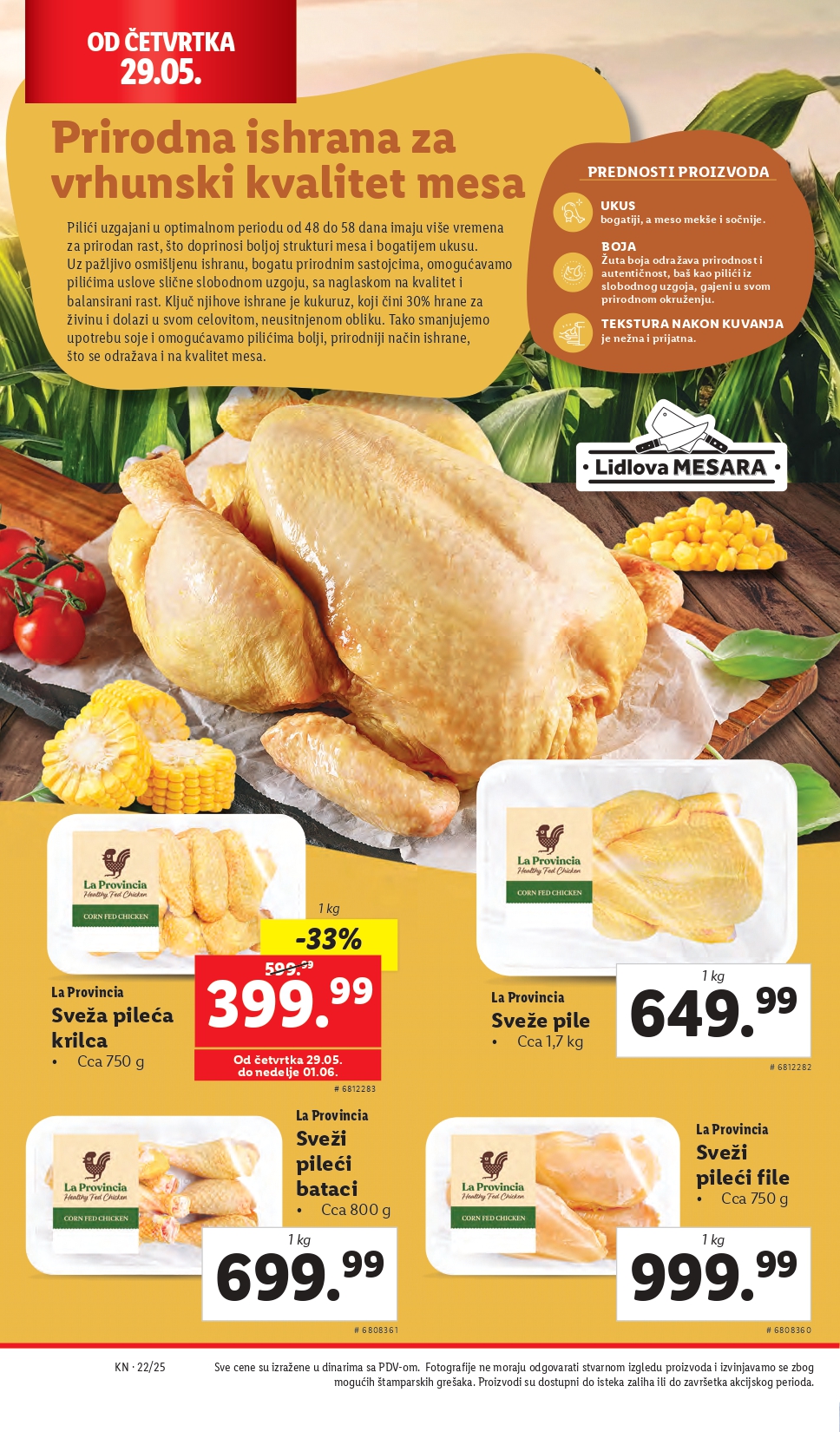 Lidl katalog PREHRANA 29.5-4.6.2025.