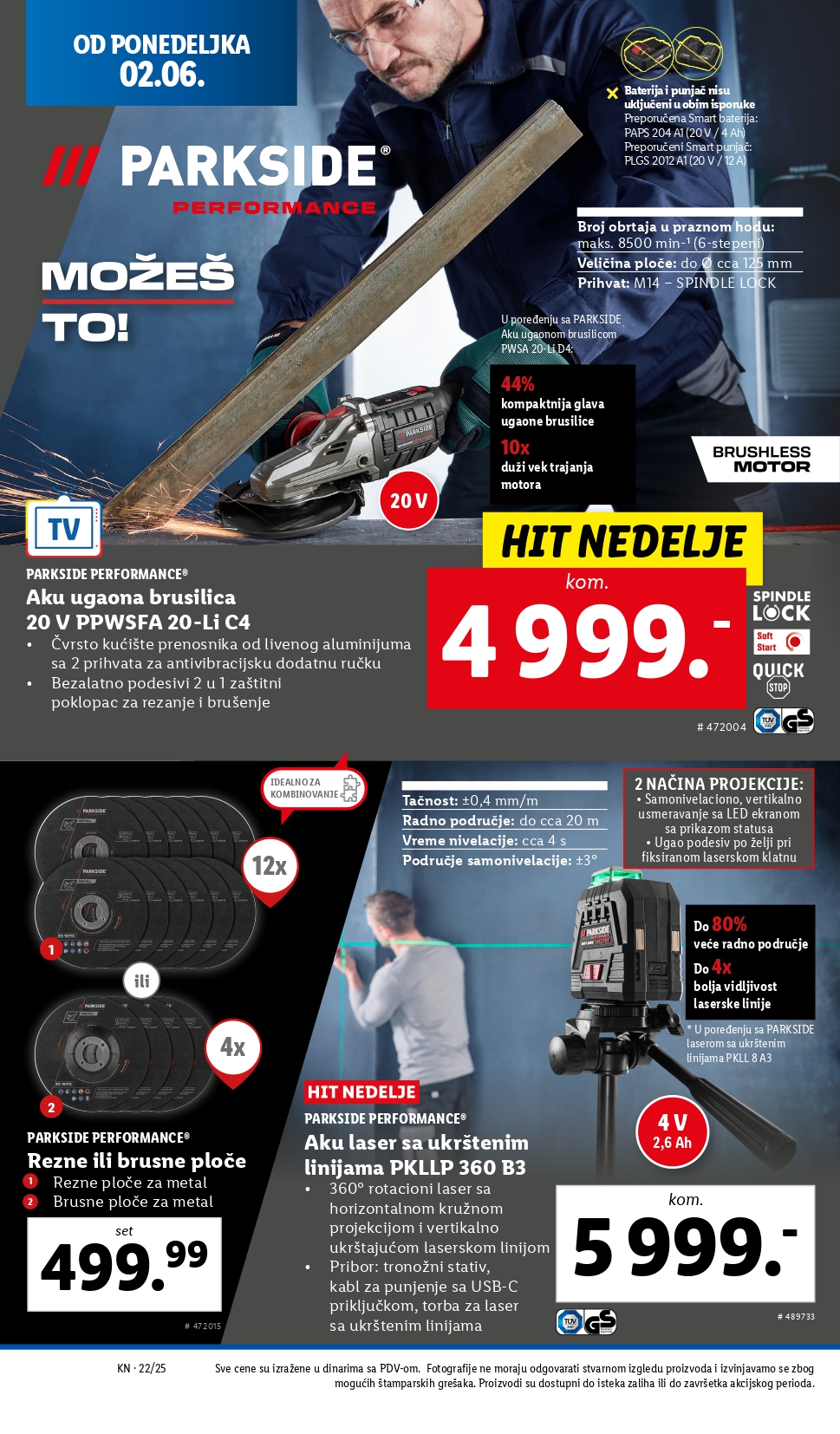 Lidl katalog NEPREHRANA 29.5-4.6.2025.