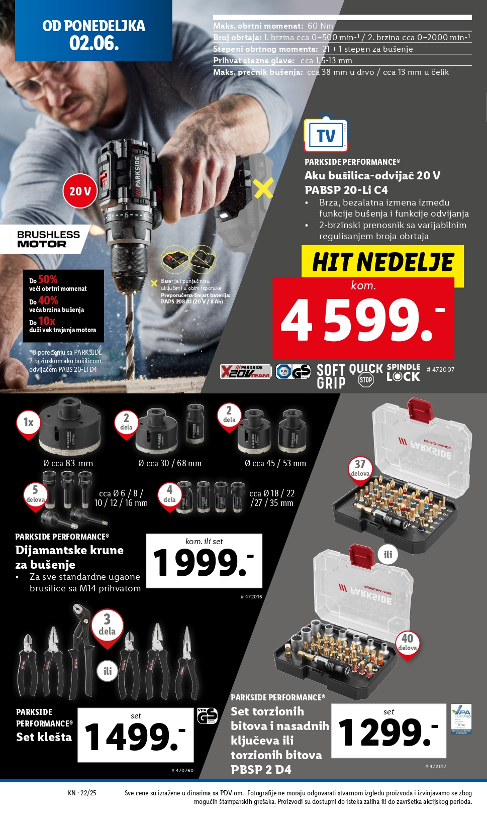 Lidl katalog NEPREHRANA 29.5-4.6.2025.