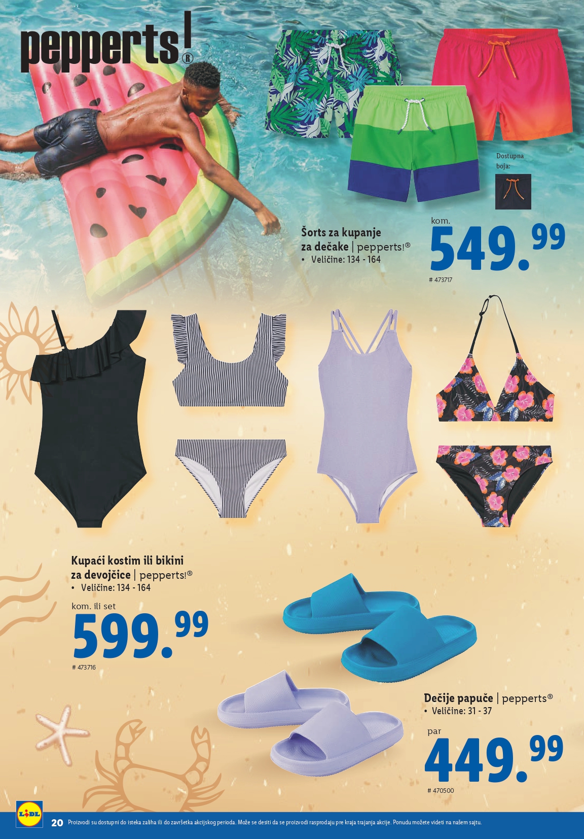 Lidl katalog LETO JE TU 29.5.2025- isteka zaliha