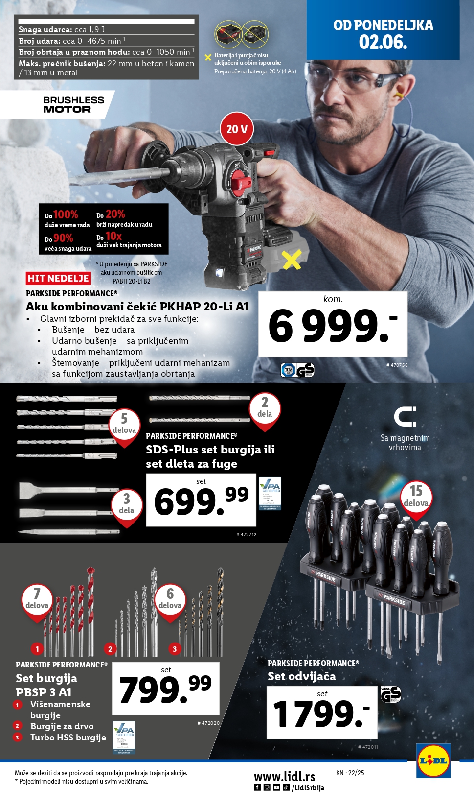 Lidl katalog NEPREHRANA 29.5-4.6.2025.