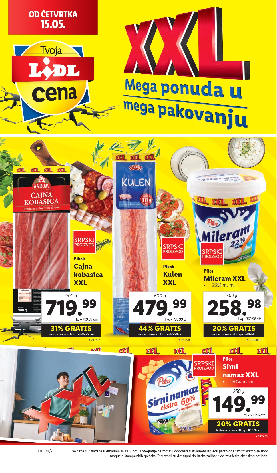 Lidl katalog PREHRANA 15-21.2025.