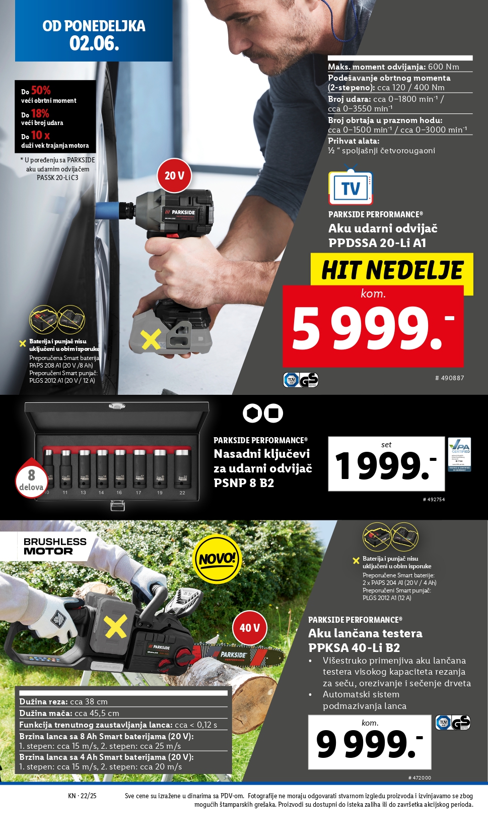 Lidl katalog NEPREHRANA 29.5-4.6.2025.