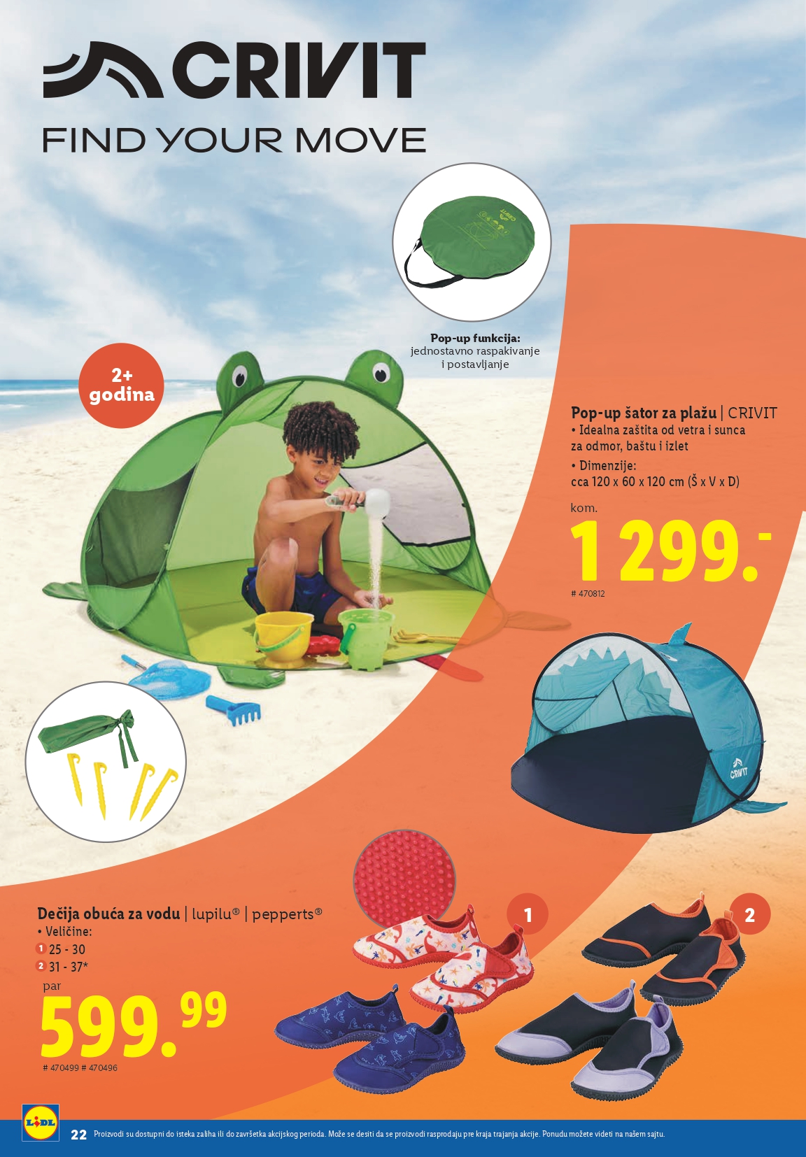 Lidl katalog LETO JE TU 29.5.2025- isteka zaliha