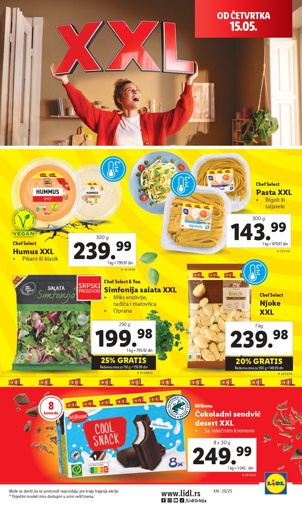 Lidl katalog PREHRANA 15-21.2025.