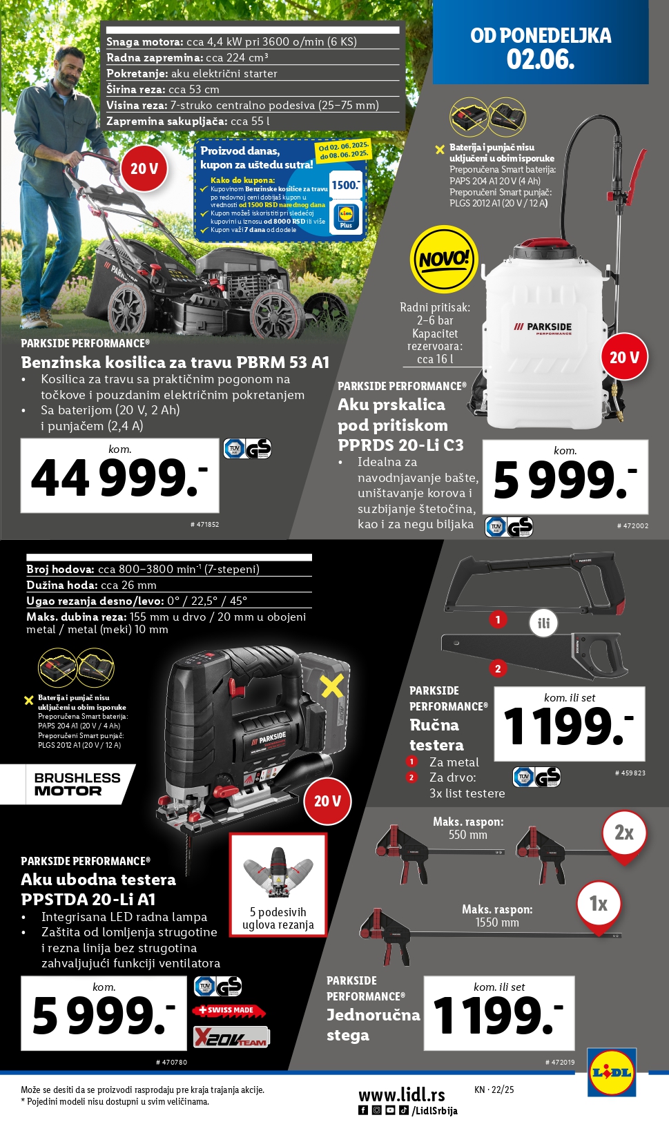 Lidl katalog NEPREHRANA 29.5-4.6.2025.