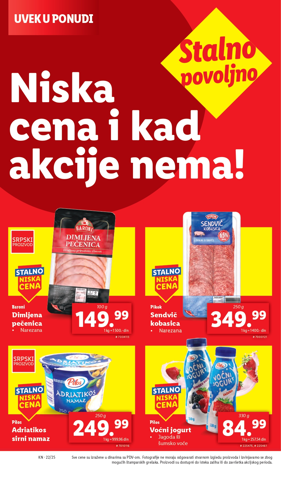 Lidl katalog PREHRANA 29.5-4.6.2025.