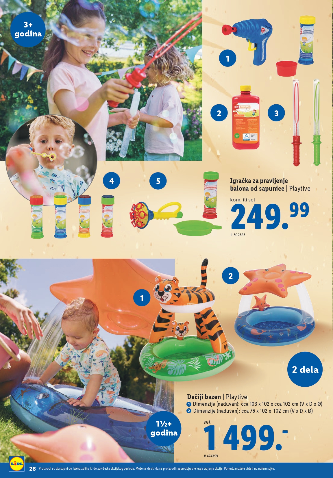 Lidl katalog LETO JE TU 29.5.2025- isteka zaliha