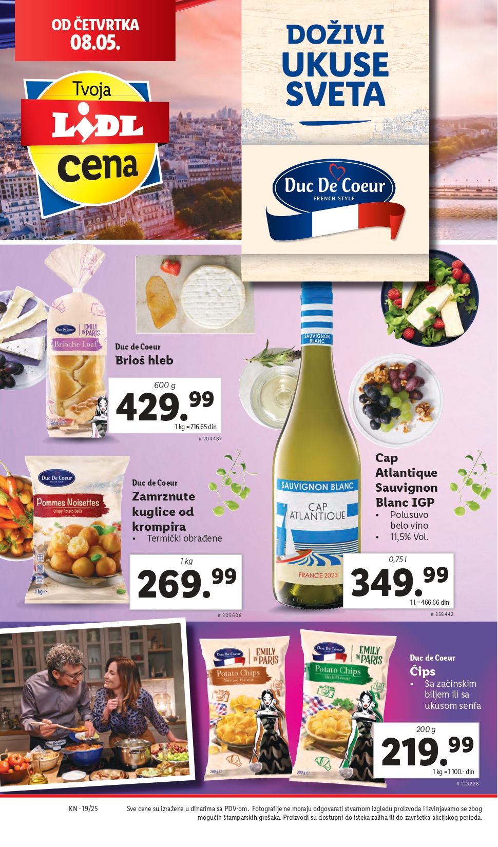 Lidl katalog PREHRANA 8-14.5.2025.