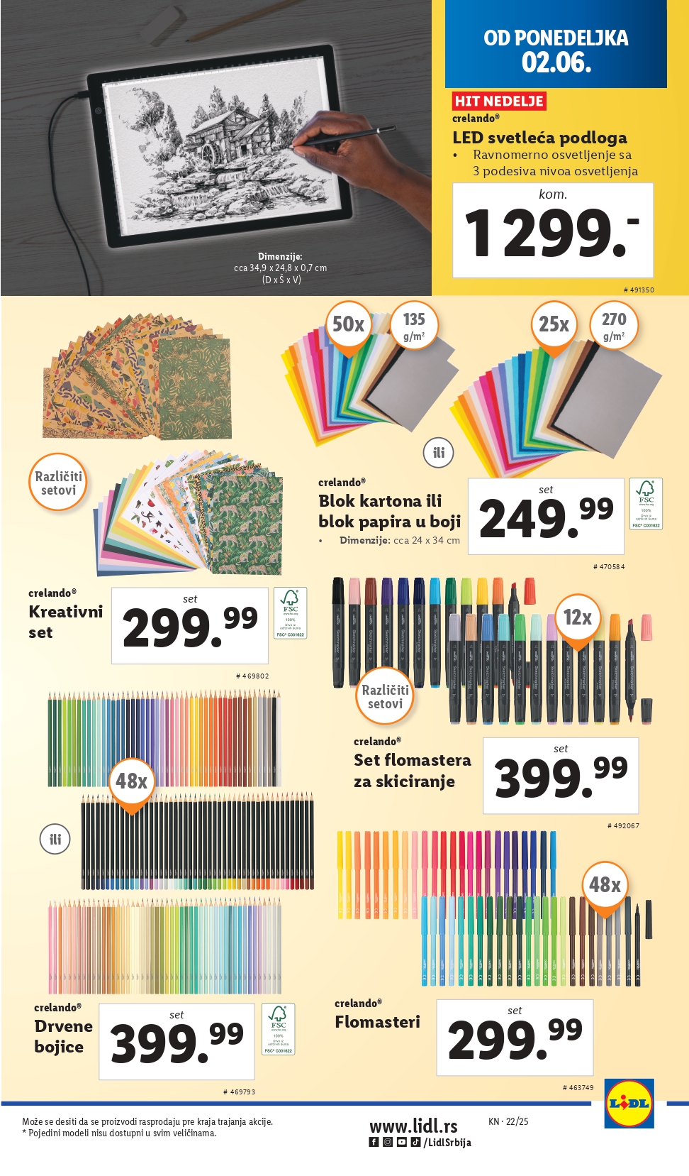 Lidl katalog NEPREHRANA 29.5-4.6.2025.