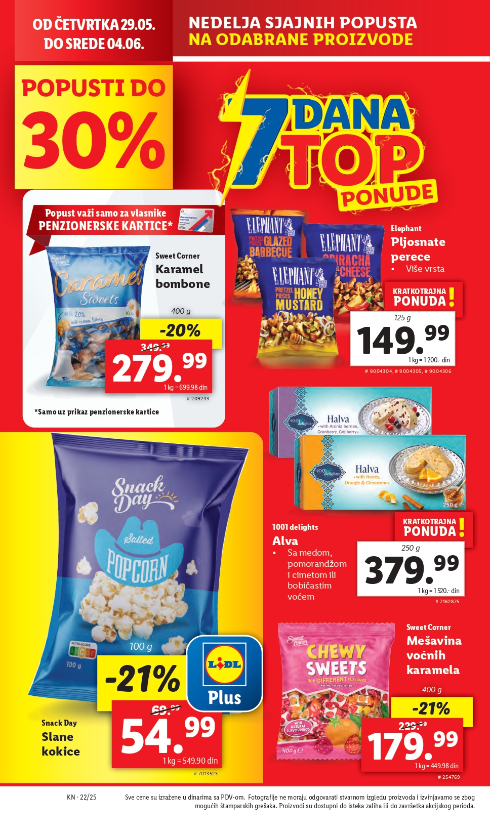 Lidl katalog PREHRANA 29.5-4.6.2025.