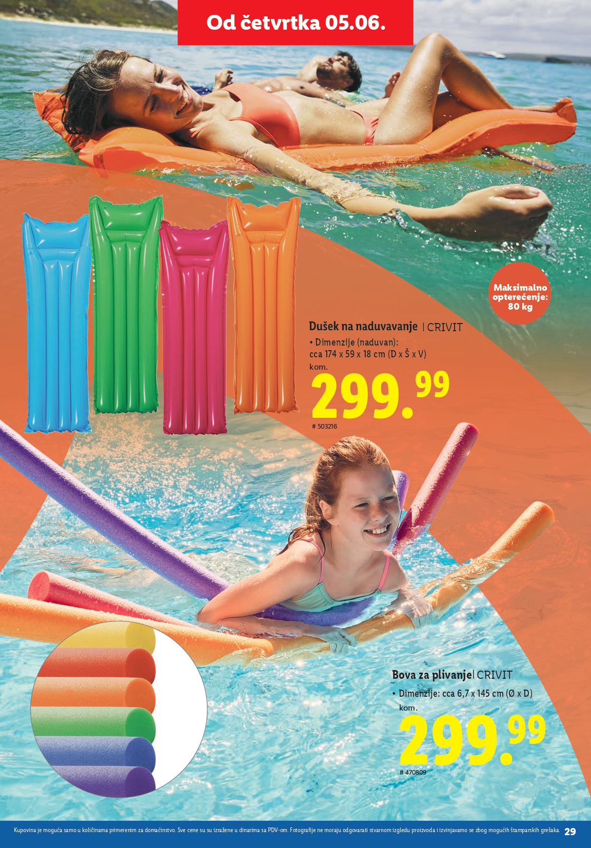 Lidl katalog LETO JE TU 29.5.2025- isteka zaliha