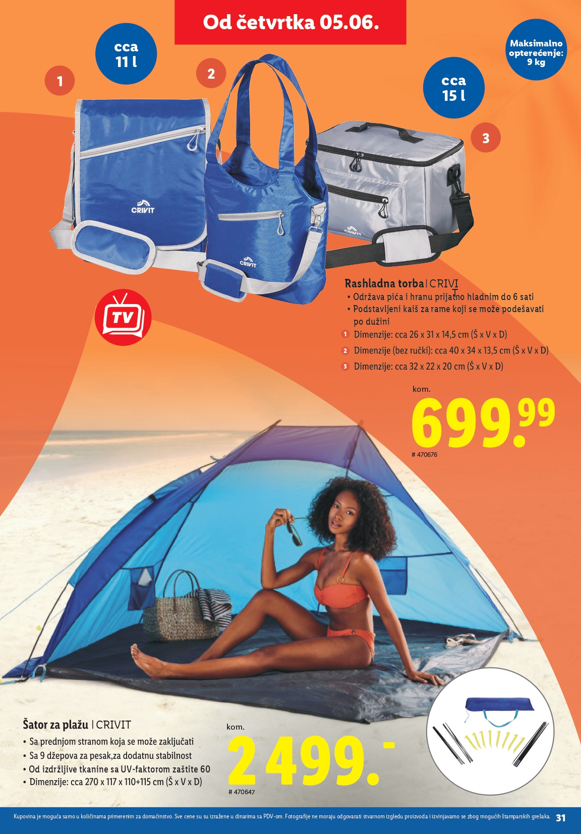 Lidl katalog LETO JE TU 29.5.2025- isteka zaliha