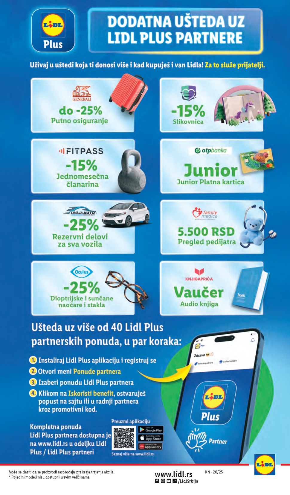 Lidl katalog PREHRANA 15-21.2025.