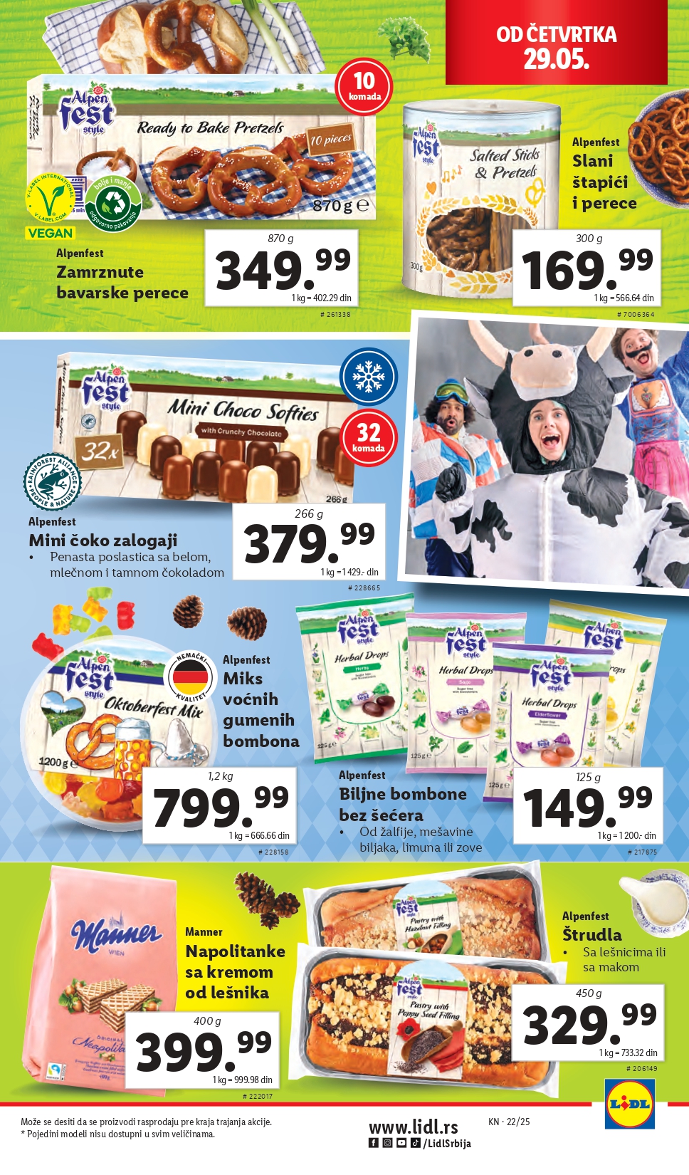 Lidl katalog PREHRANA 29.5-4.6.2025.