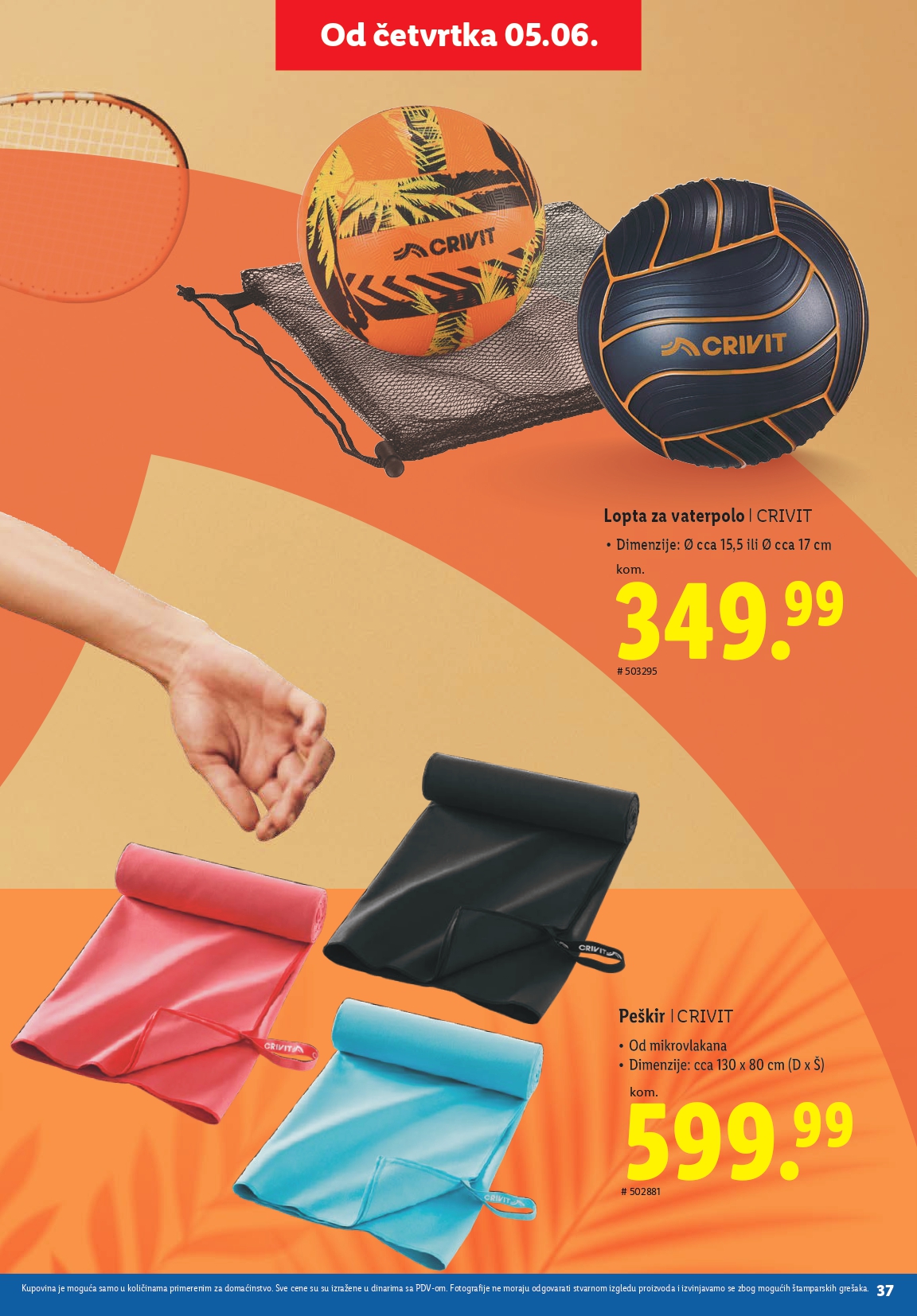 Lidl katalog LETO JE TU 29.5.2025- isteka zaliha