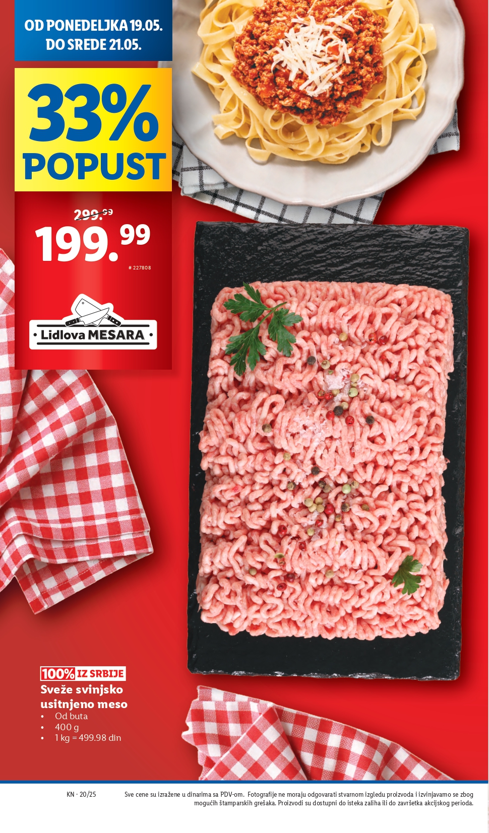 Lidl katalog PREHRANA 15-21.2025.