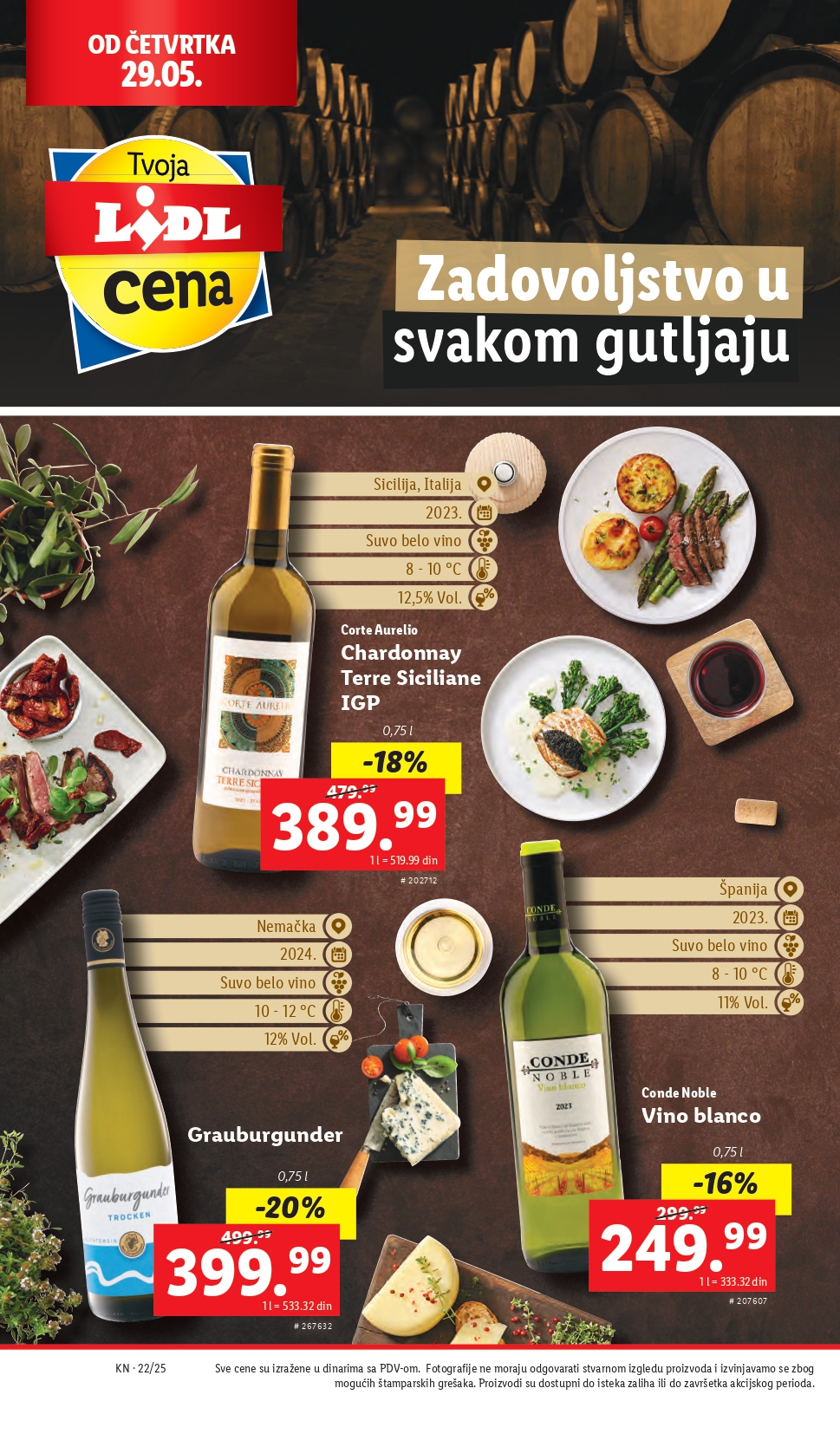 Lidl katalog PREHRANA 29.5-4.6.2025.