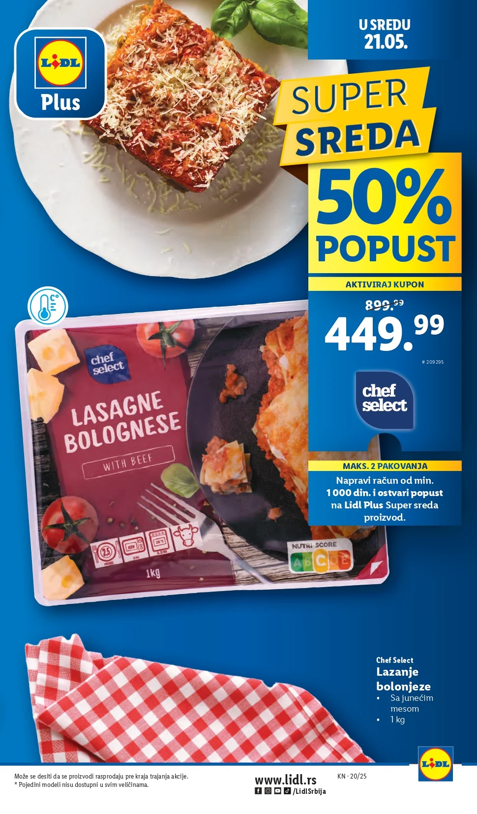 Lidl SUPER SREDA 21.5.2025.