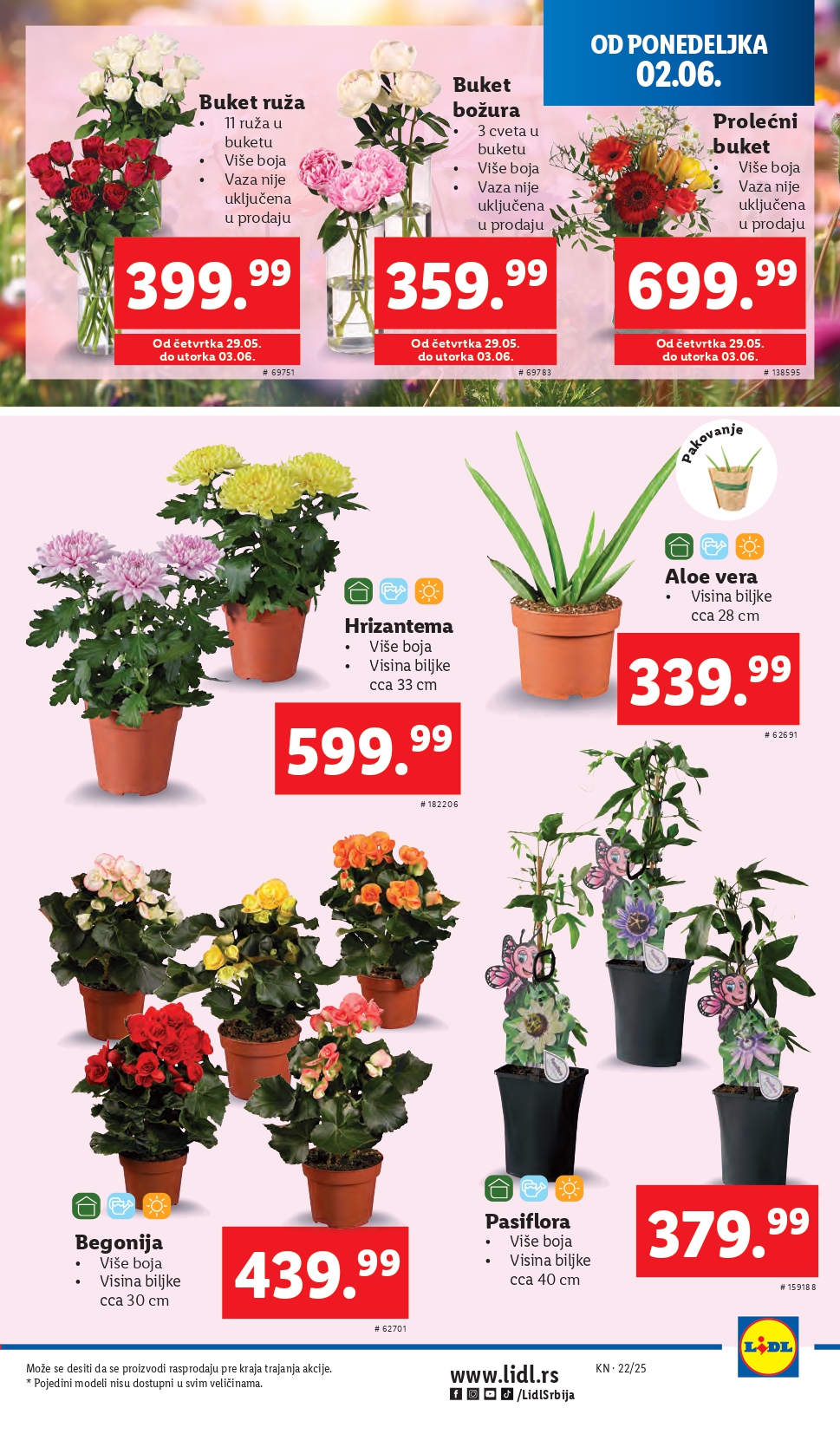 Lidl katalog PREHRANA 29.5-4.6.2025.