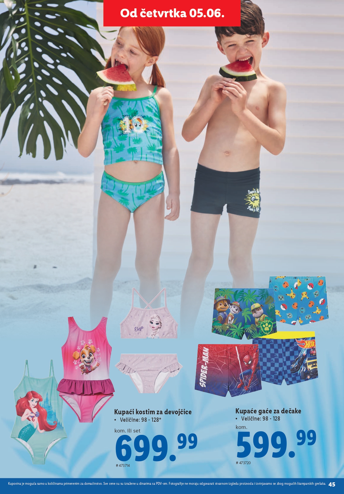 Lidl katalog LETO JE TU 29.5.2025- isteka zaliha