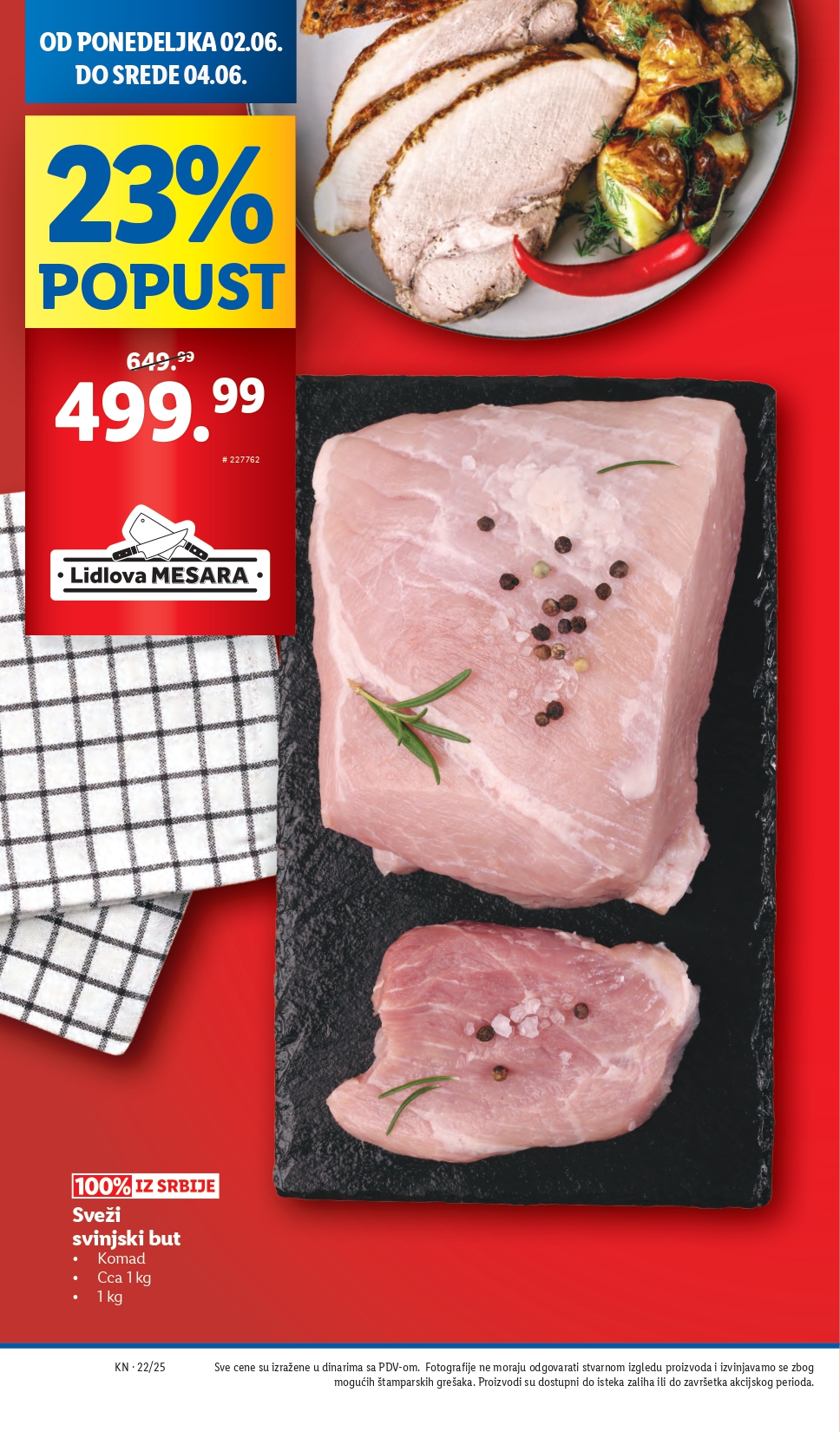 Lidl katalog PREHRANA 29.5-4.6.2025.
