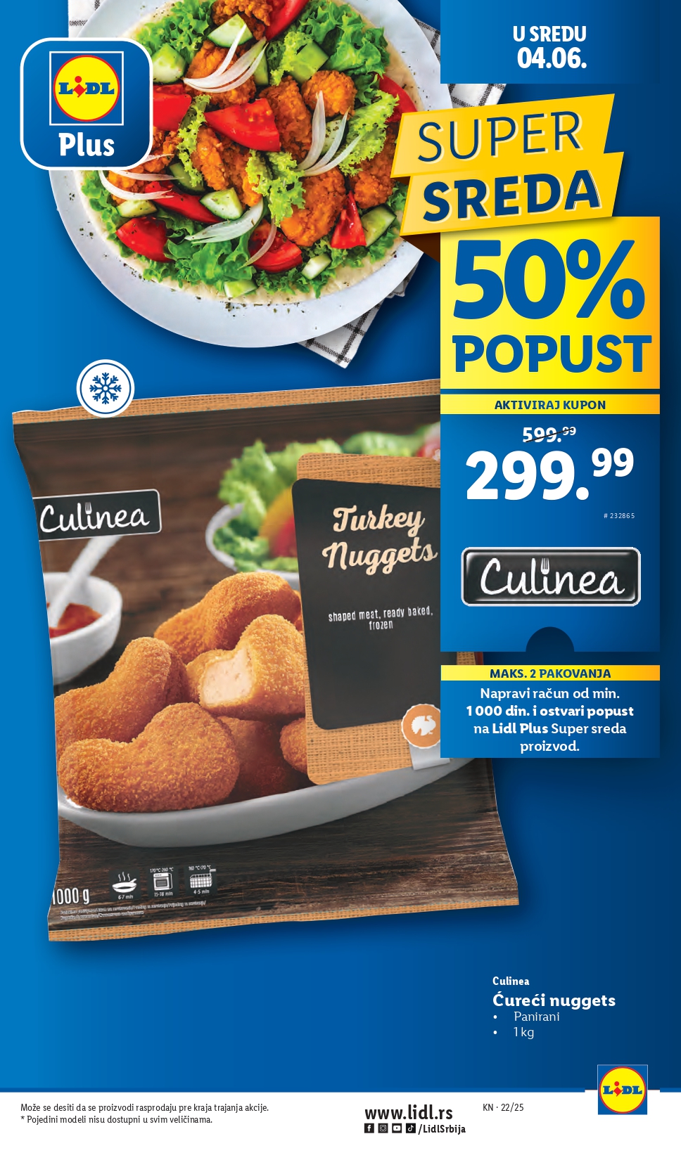 Lidl katalog PREHRANA 29.5-4.6.2025.