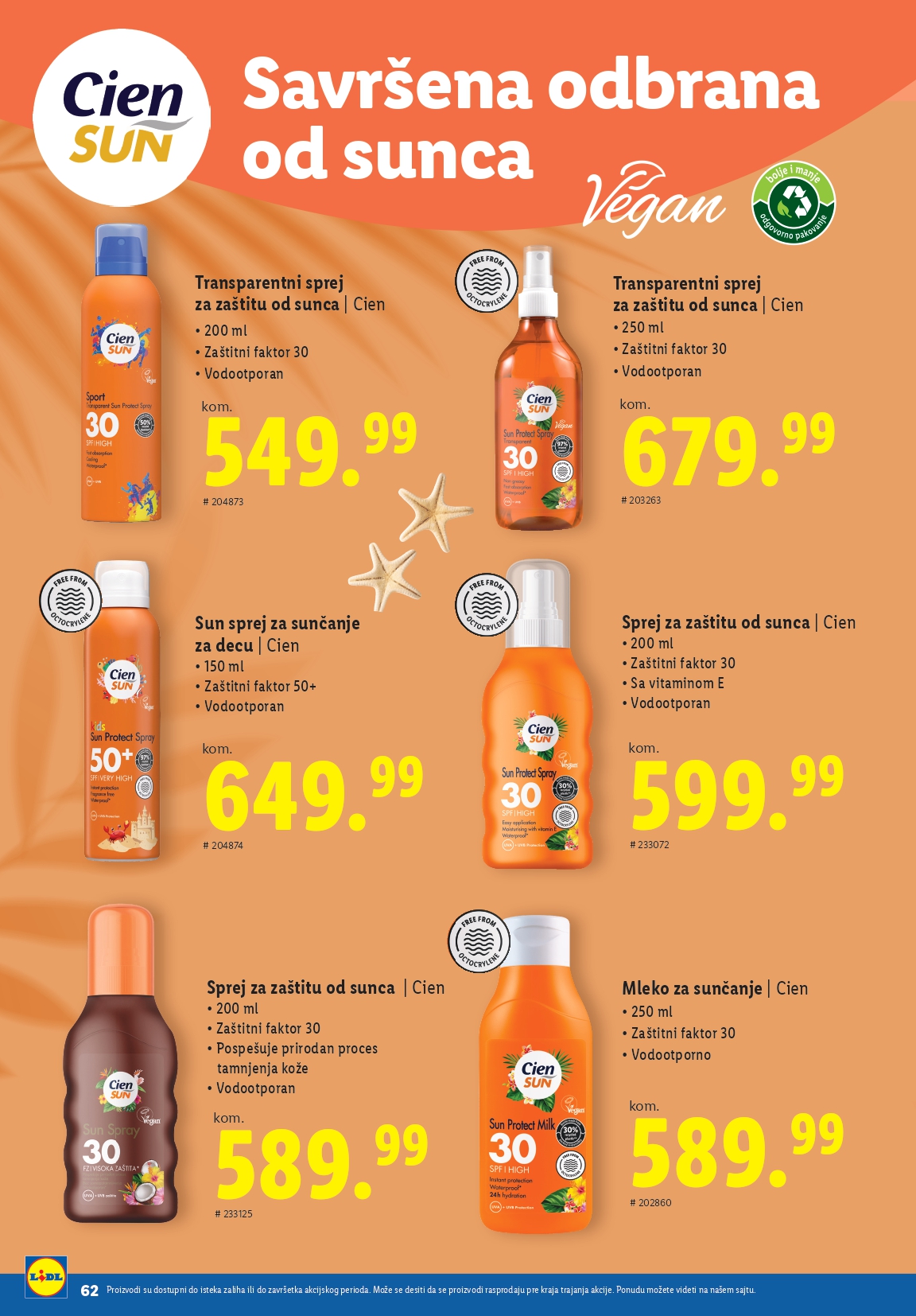 Lidl katalog LETO JE TU 29.5.2025- isteka zaliha