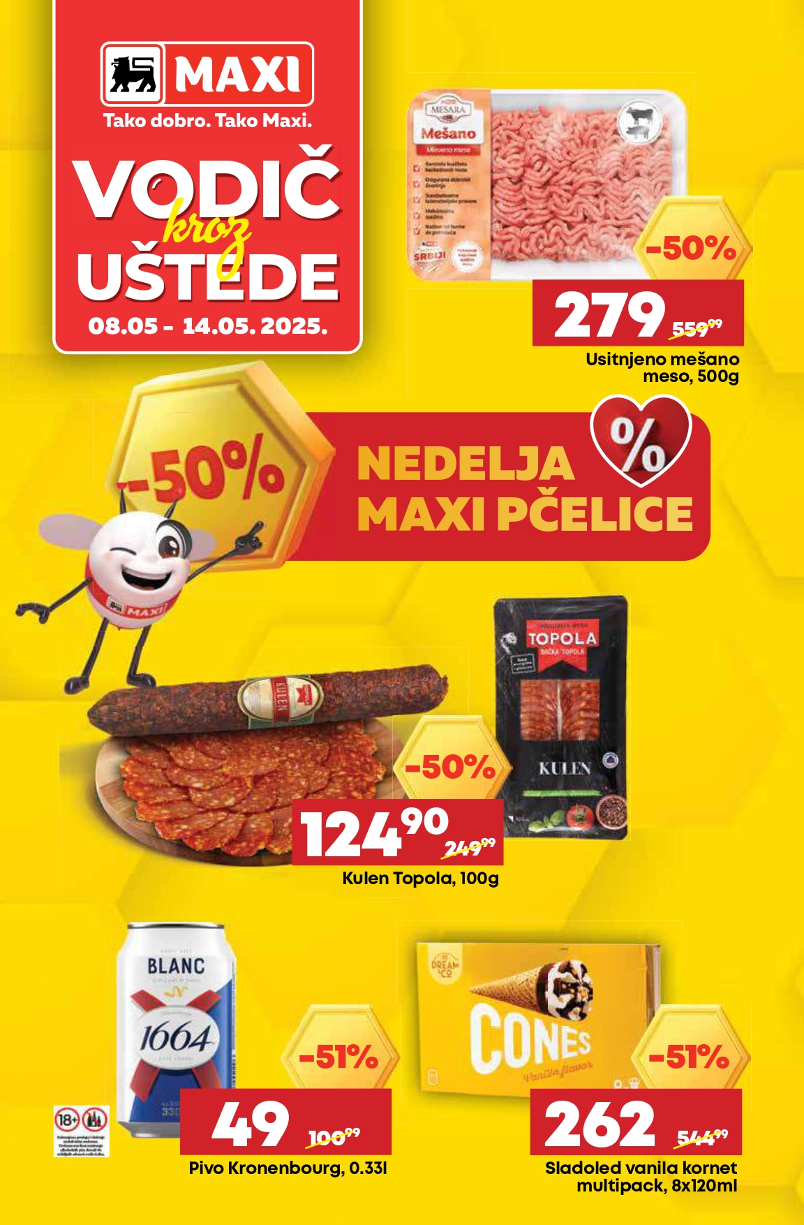 Mega Maxi katalog VODIČ KROZ UŠTEDE 8-14.5.2025.