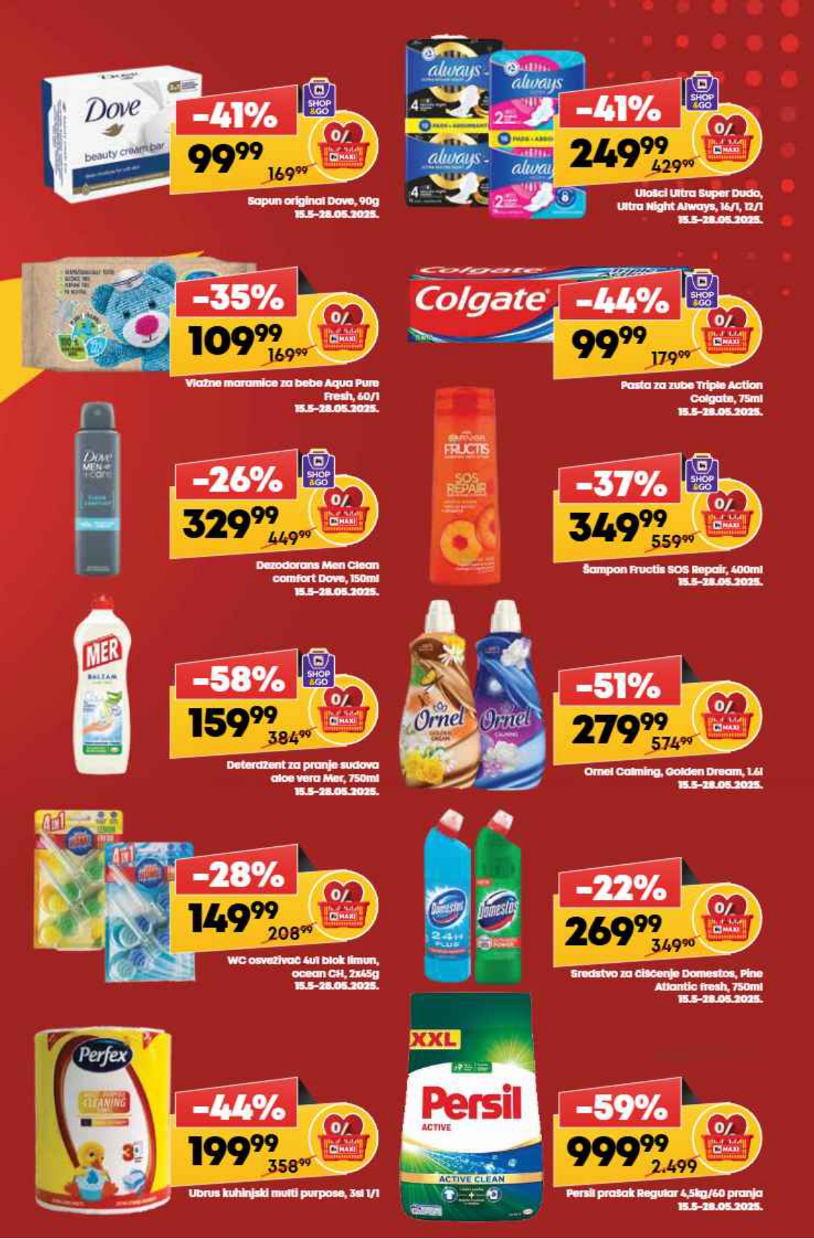 Mega Maxi katalog VODIČ KROZ UŠTEDE 15-21.5.2025.