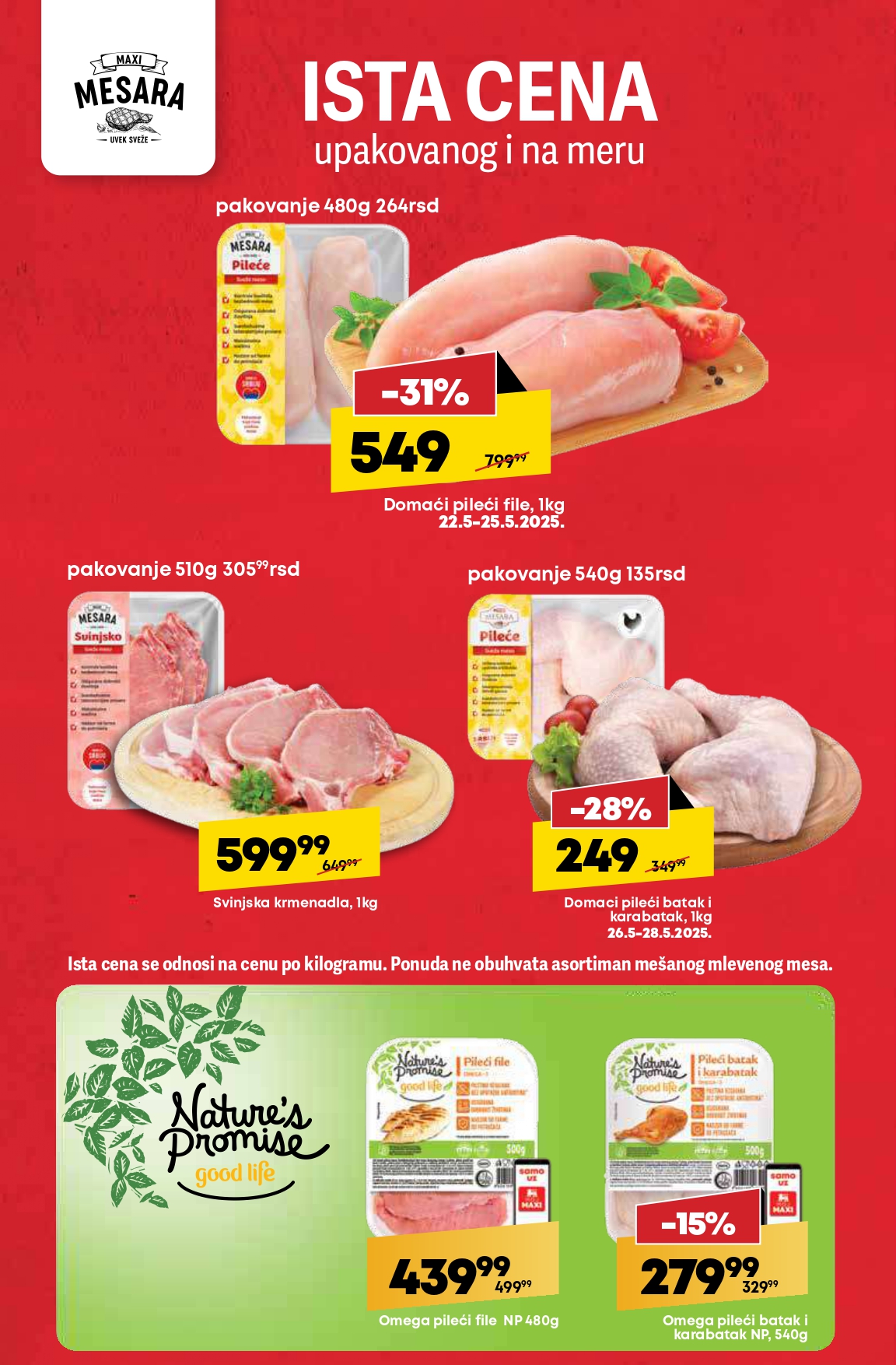 Mega Maxi katalog VODIČ KROZ UŠTEDE 22-28.5.2025.