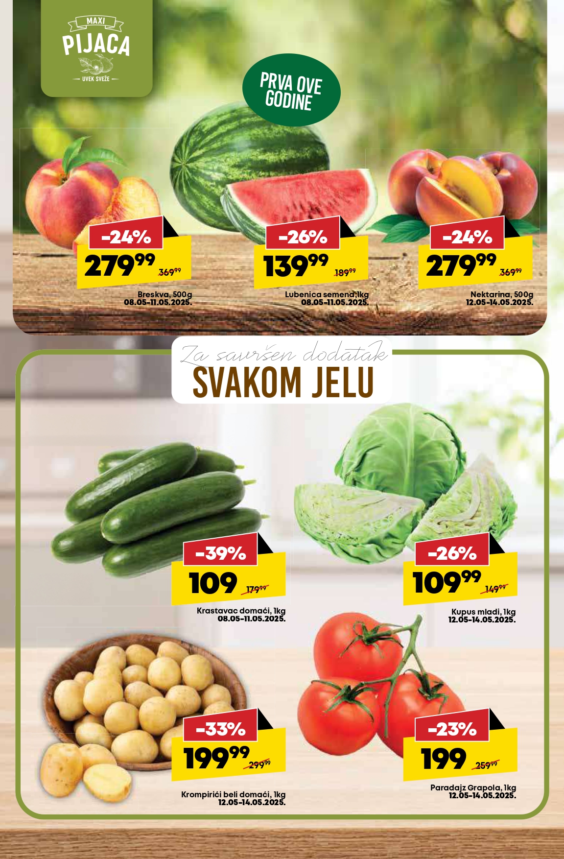 Mega Maxi katalog VODIČ KROZ UŠTEDE 8-14.5.2025.