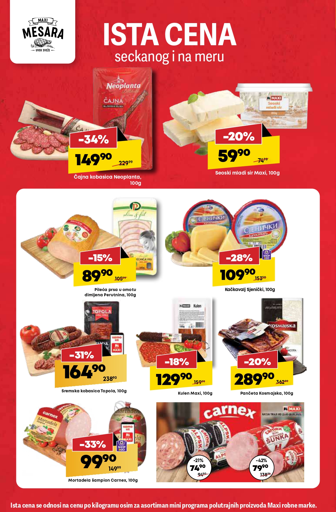 Mega Maxi katalog VODIČ KROZ UŠTEDE 22-28.5.2025.
