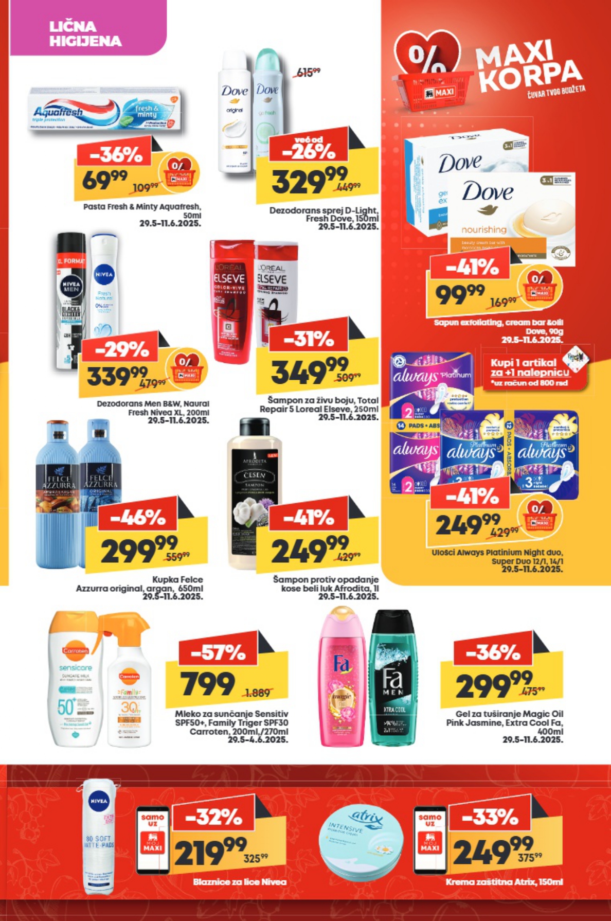 Mega Maxi katalog VODIČ KROZ UŠTEDE 29.5-4.6.2025.