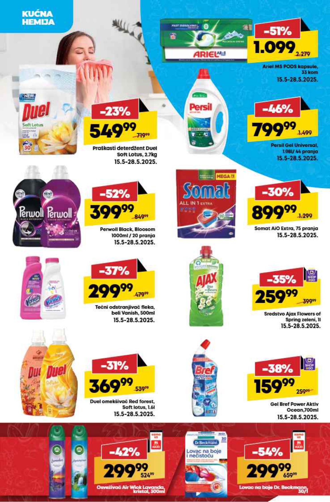 Mega Maxi katalog VODIČ KROZ UŠTEDE 15-21.5.2025.