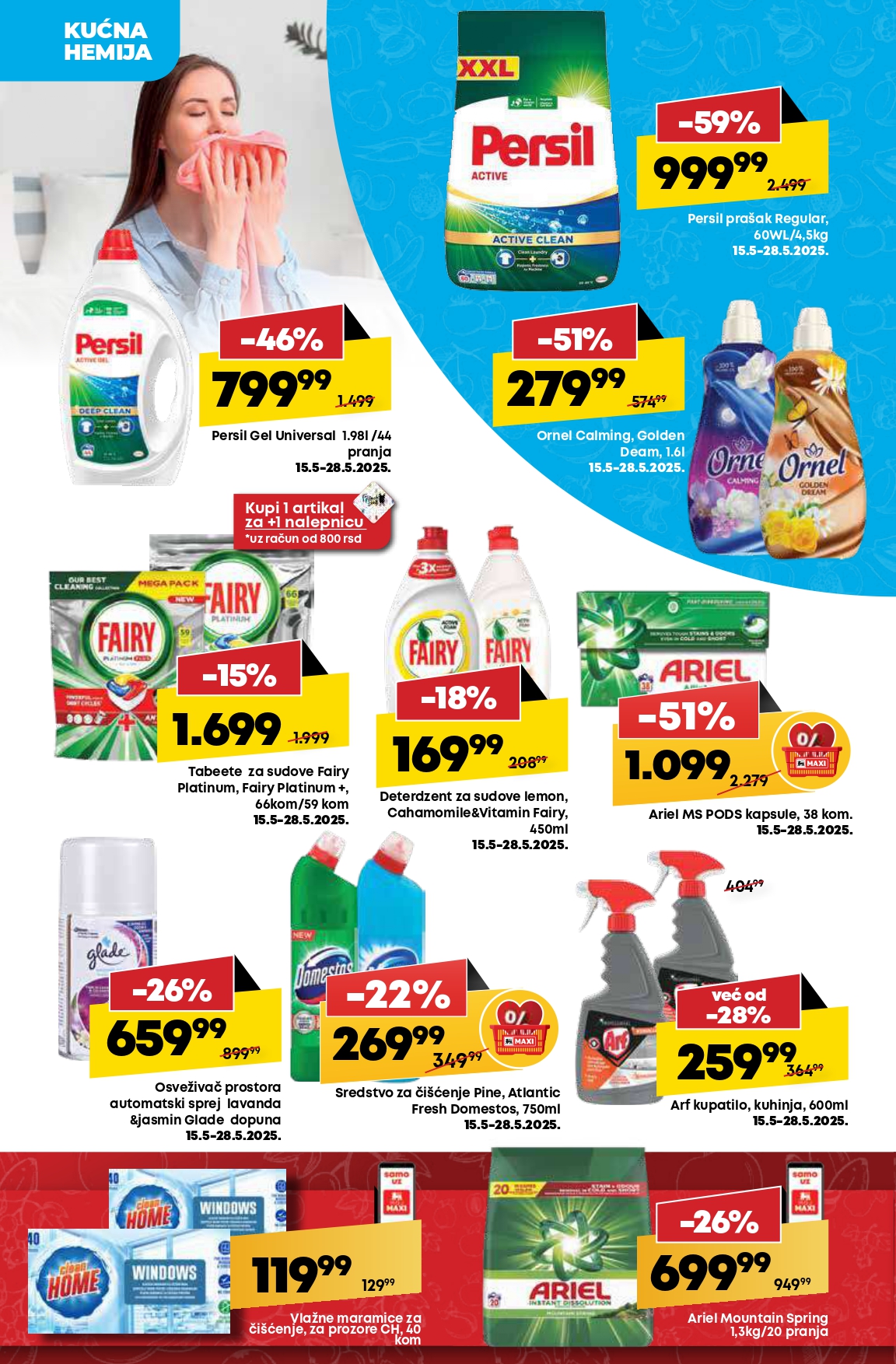 Mega Maxi katalog VODIČ KROZ UŠTEDE 22-28.5.2025.