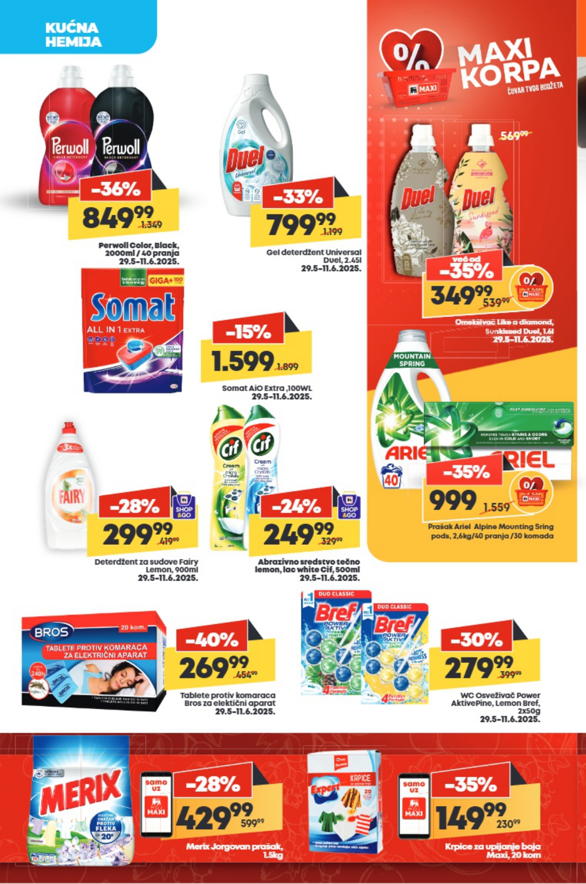 Mega Maxi katalog VODIČ KROZ UŠTEDE 29.5-4.6.2025.