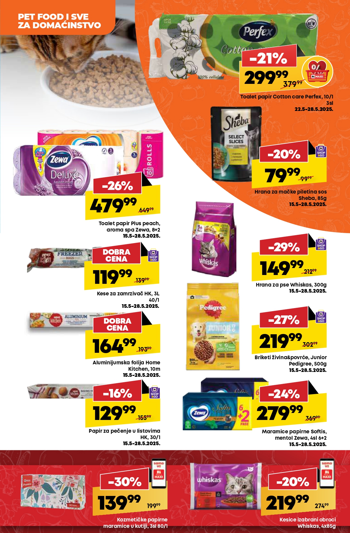 Mega Maxi katalog VODIČ KROZ UŠTEDE 22-28.5.2025.