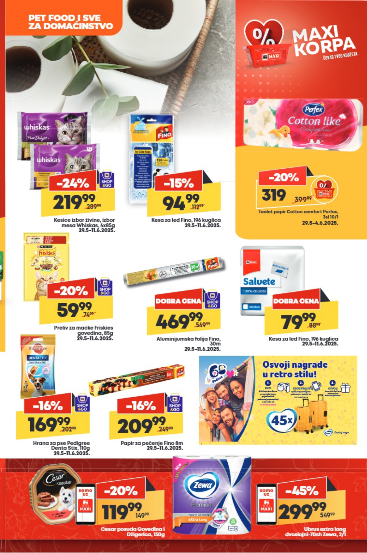 Mega Maxi katalog VODIČ KROZ UŠTEDE 29.5-4.6.2025.