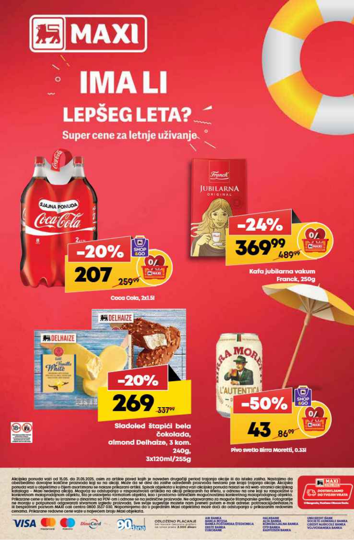 Mega Maxi katalog VODIČ KROZ UŠTEDE 15-21.5.2025.