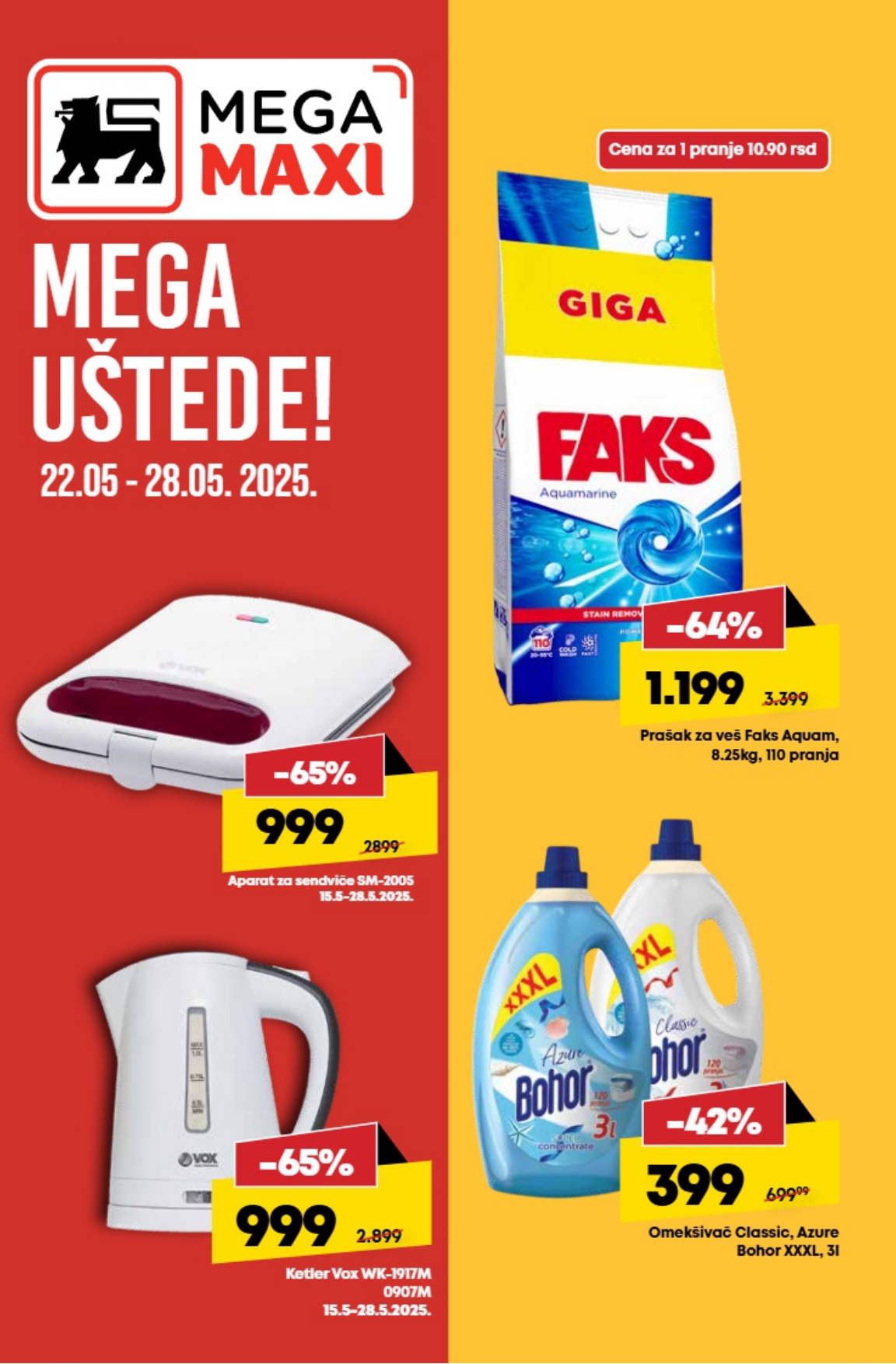 Mega Maxi katalog 22-28.5.2025.