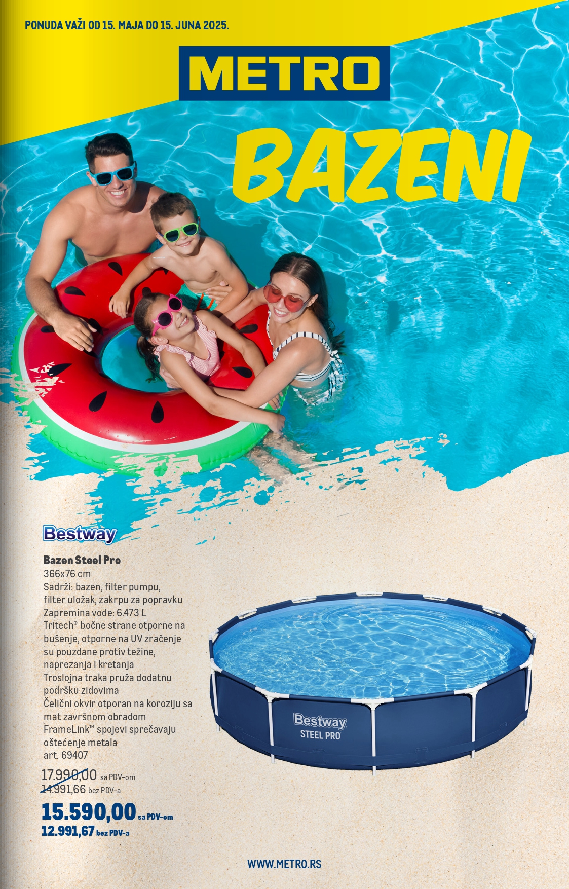 Metro katalog BAZENI 15.5-20.6.2025.
