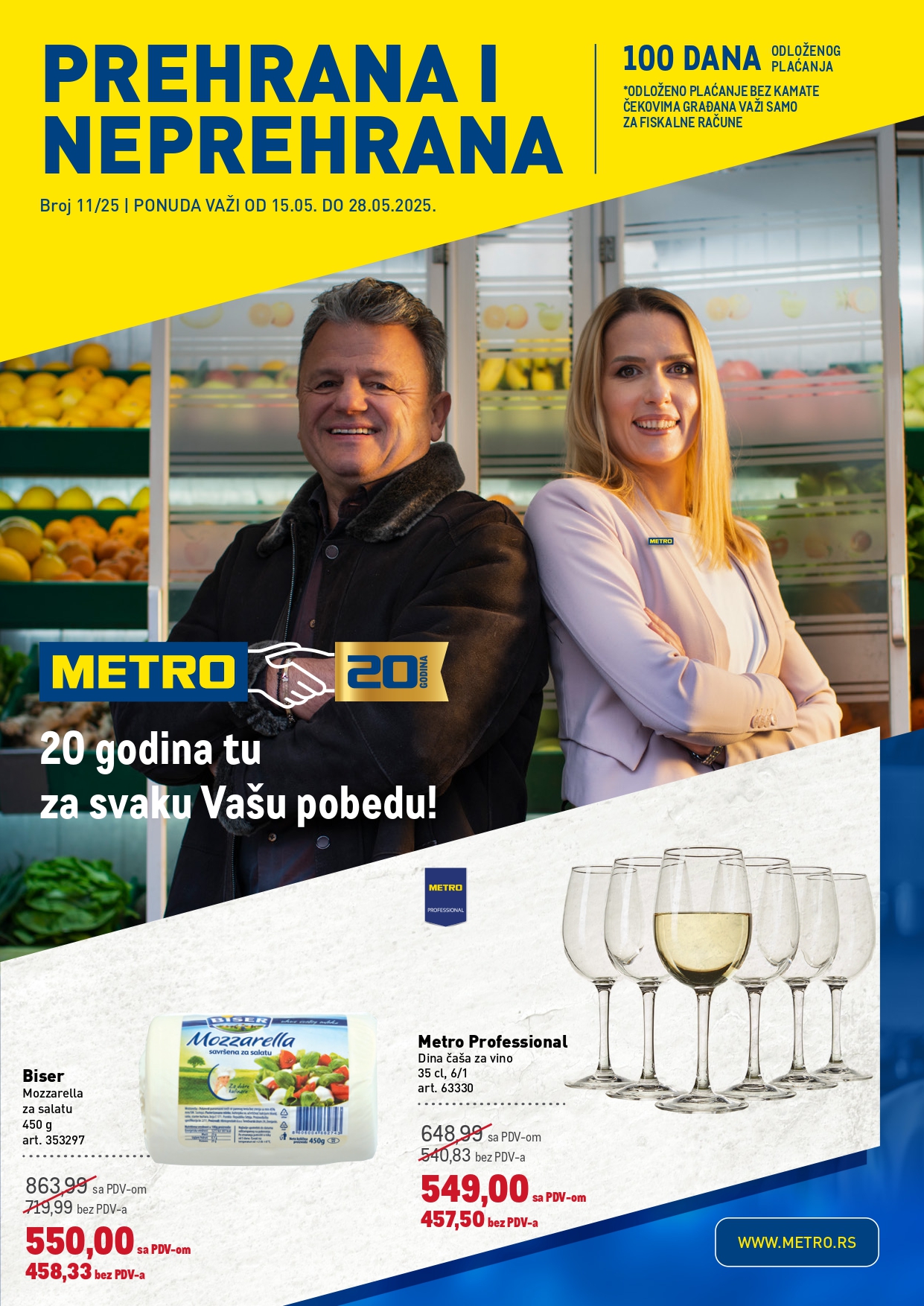 Metro katalog PREHRANA/NEPREHRANA 15-28.5.2025.
