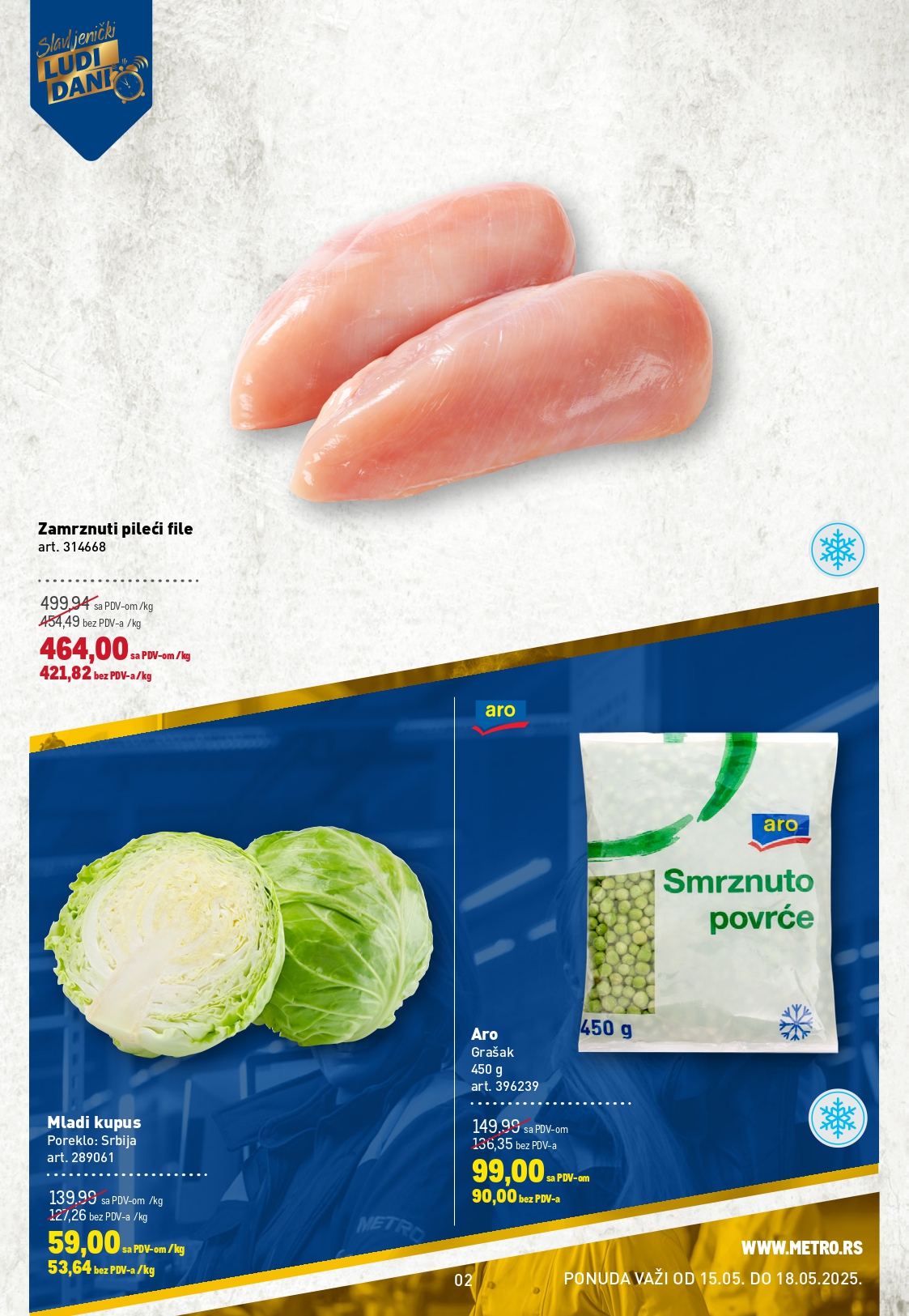 Metro katalog SLAVLJENIČKI DANI 15-18.5.2025.