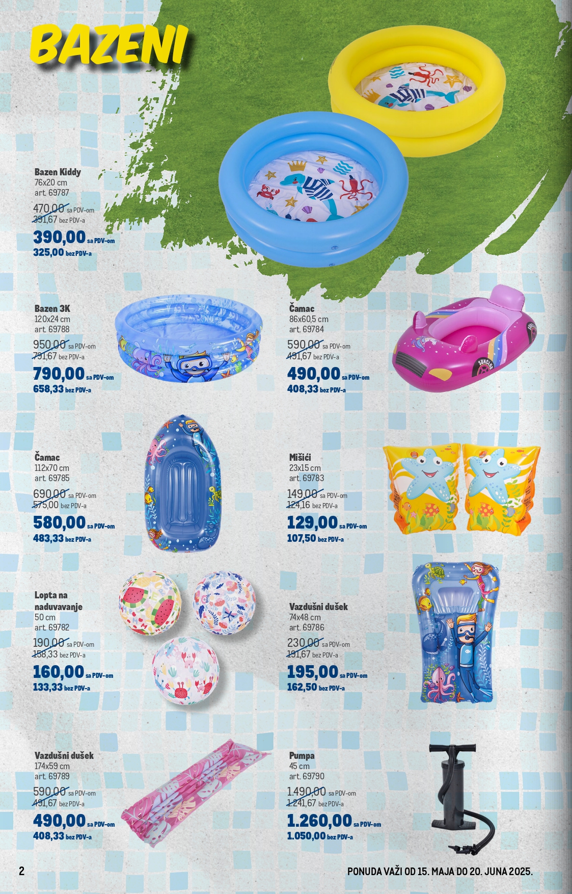 Metro katalog BAZENI 15.5-20.6.2025.