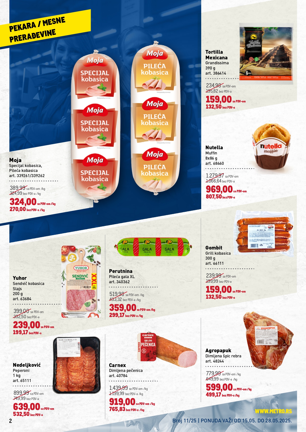 Metro katalog PREHRANA/NEPREHRANA 15-28.5.2025.