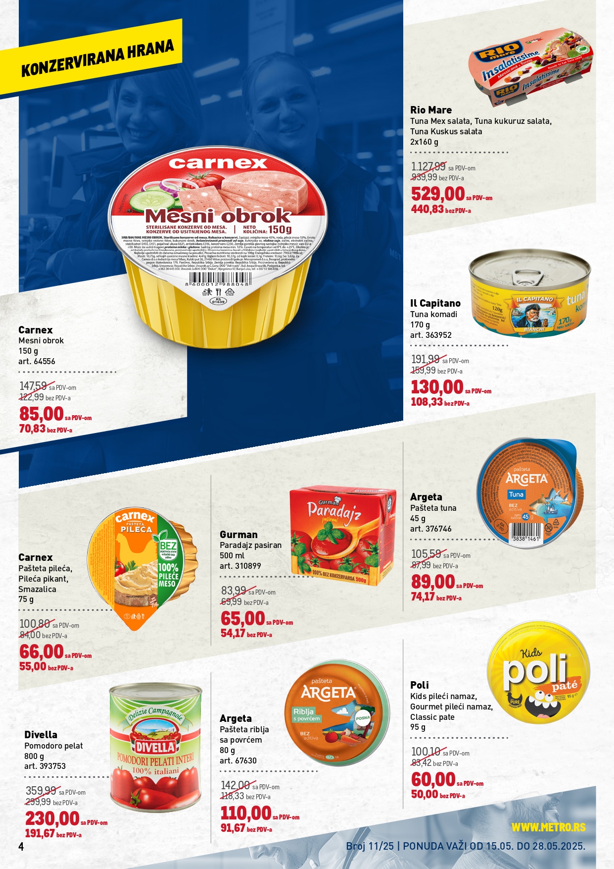 Metro katalog PREHRANA/NEPREHRANA 15-28.5.2025.