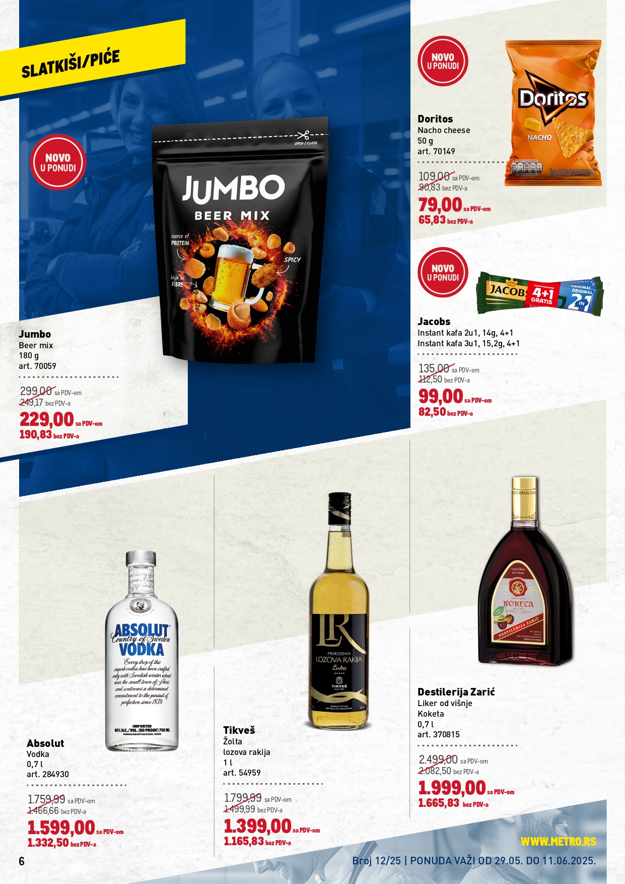 Metro katalog PREHRANA/NEPREHRANA 29.5-11.6.2025.